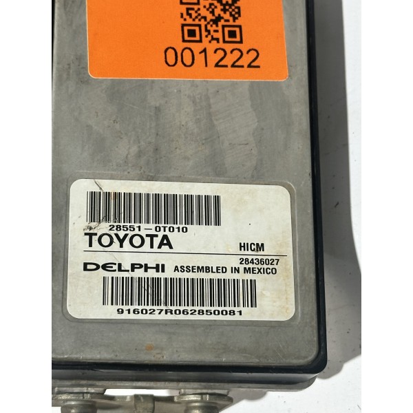 Modulo Rele Bico Injetor 28551-0t010 Corolla Hilux