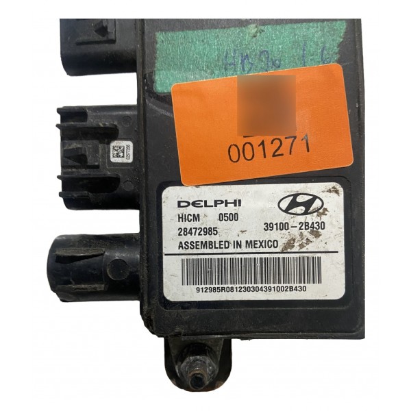 Módulo Ecu Hyundai Hb20 1.6 Aut. 16/19 391002b430 *5942