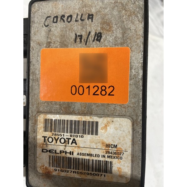 Modulo Bicos Injetores Toyota Corolla 285510t010