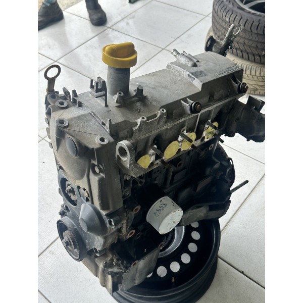 Motor Parcial Renault Sandero Expression Hi-flex 1.6 8v 2008