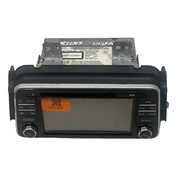 Central Multimídia Nissan Kicks 2016 À 2019 259155ra0a