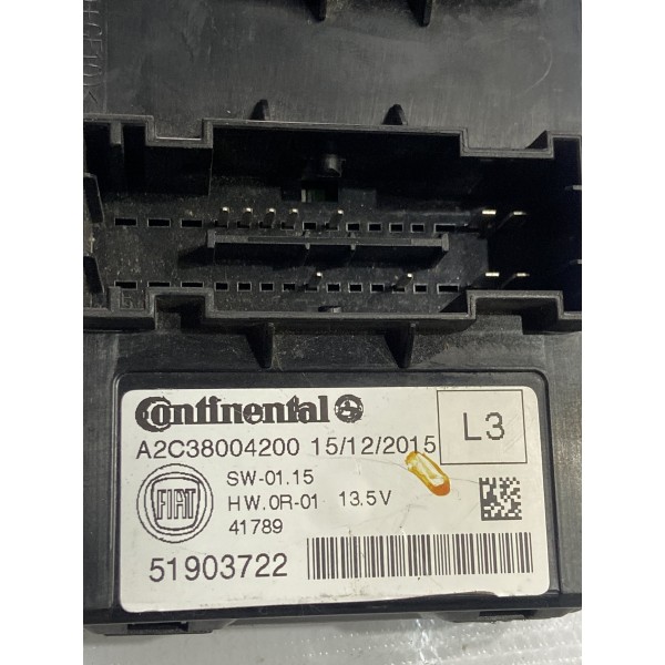 Modulo Bcm Fiat Palio Strada 51903722 - A2c38004200 L3