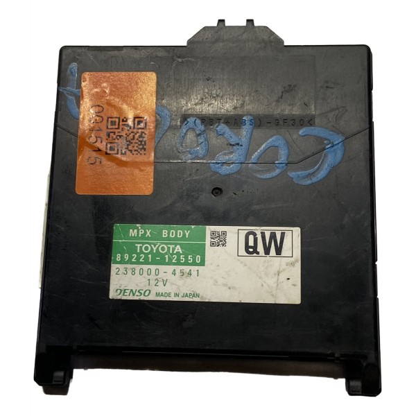 Modulo Bsi Toyota Corolla (#2134) Nº 89221-12550 238000-4541