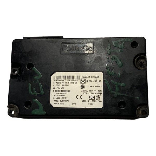 Módulo Central Ford New Fiesta 2013 2014 2015 2016 2017 2018