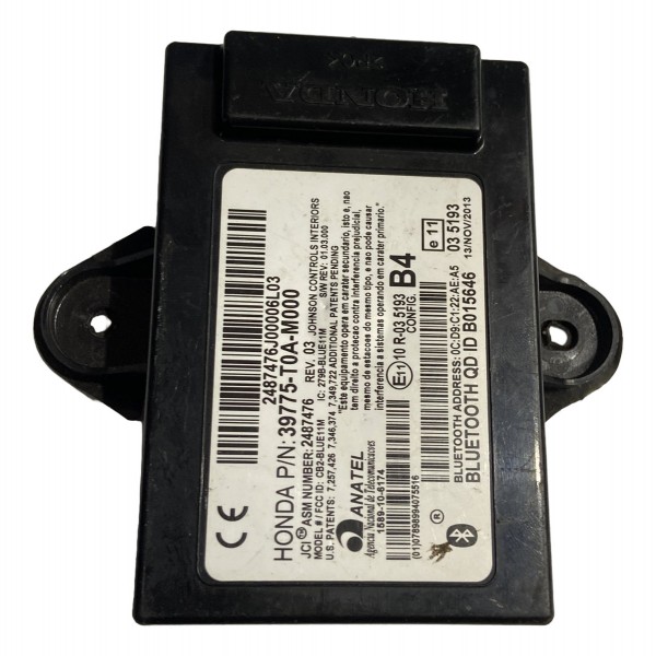 Módulo Bluetooth Honda Cr-v 2015 39775-t0a-m000 (usado)