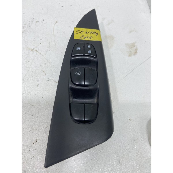 Botão Vidro Elétrico Dianteiro Esquerdo Nissan Sentra 2015 (