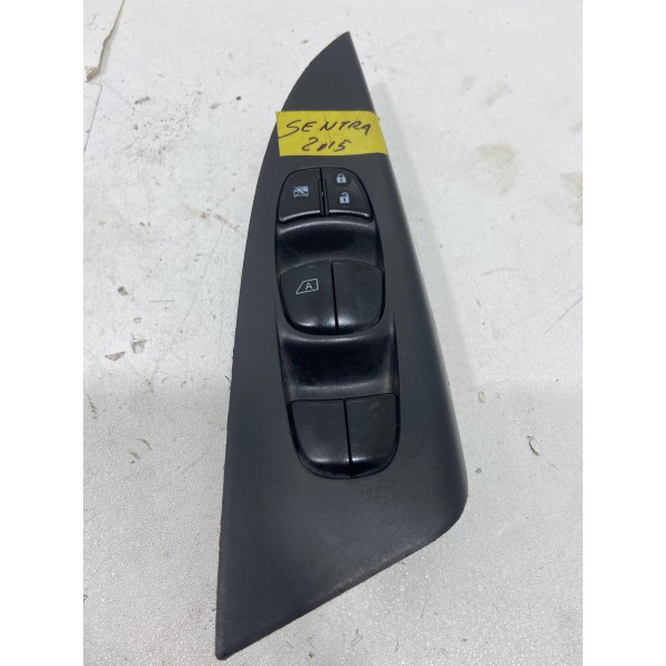 Botão Vidro Elétrico Dianteiro Esquerdo Nissan Sentra 2015 (