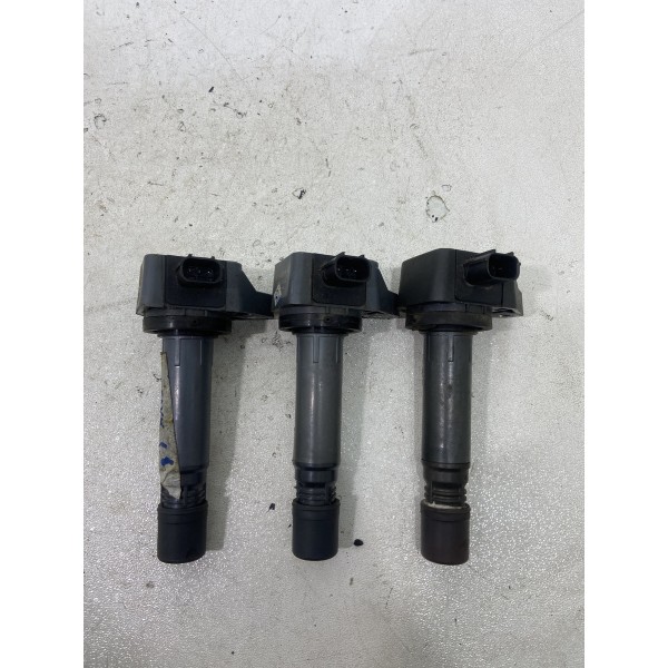 Kit 3 Bobina Ignição New Civic 1.8 16v 06/11 Delphi Gn10324