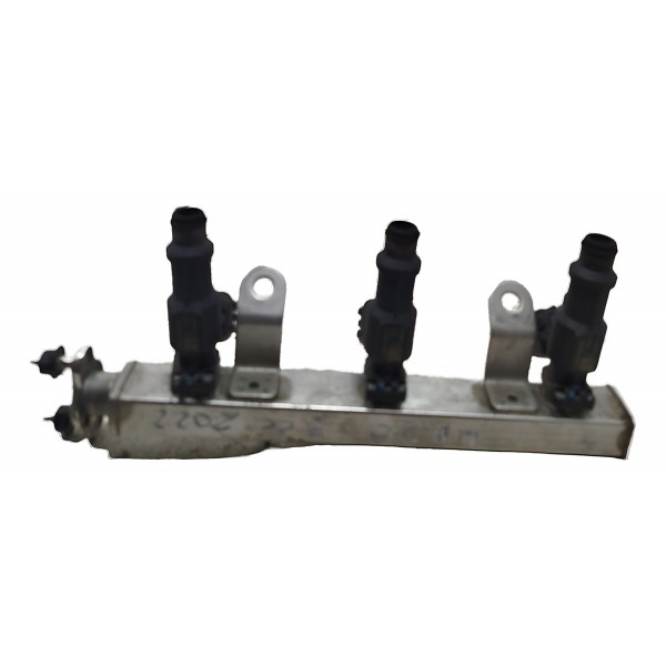 Flauta Com Bico Injetor Hyundai Hb20 1.0 2020 A 2022