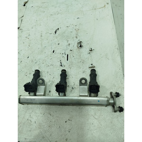 Flauta Com Bico Injetor Hyundai Hb20 1.0 2020 A 2022