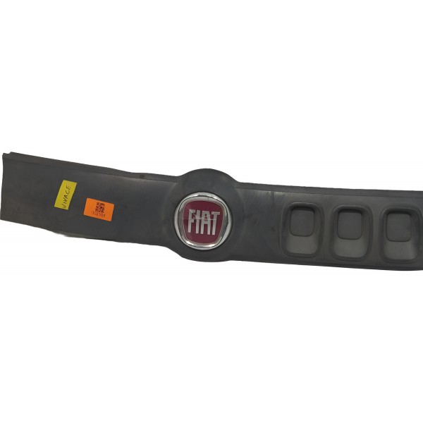 Grade Dianteira Fiat Uno 2015 2016 Black Piano + Emblema