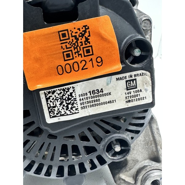 Alternador Novo Onix Plus Premier 2020 Tracker 26261634