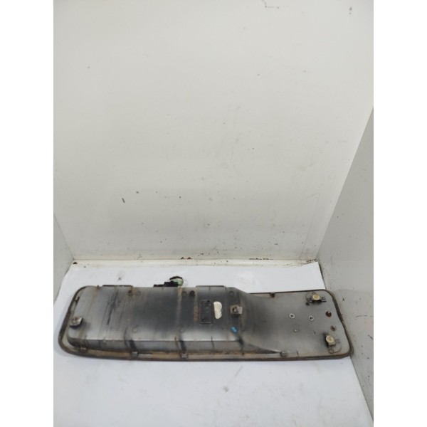 Moldura Suporte Placa Traseira C3 Picasso 2012 A 2015 Prata