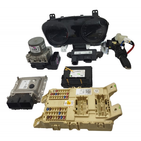 Kit Code Módulo De Injeção Hyundai Hb20 1.0 2020 2024