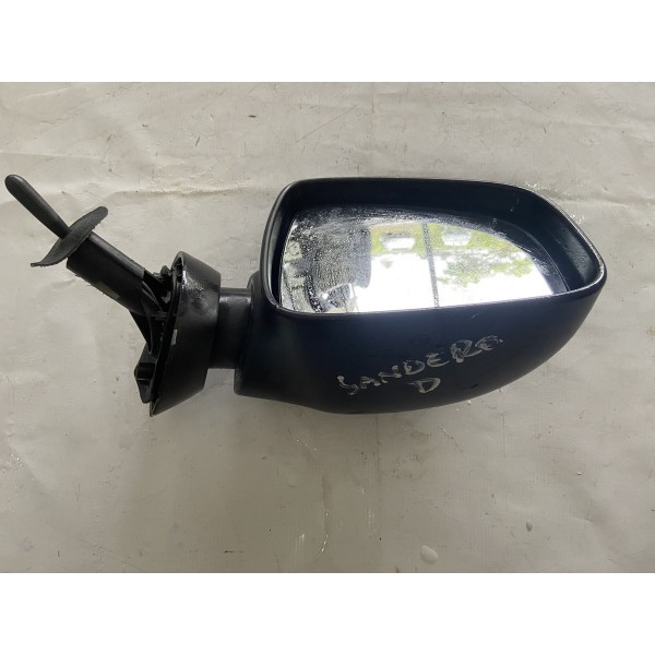 Retrovisor Manual Direito Renault Sandero 2013 024363 Usado