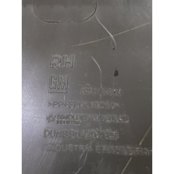 Forro Porta Dianteira Direita Spin 2019 Usado Original