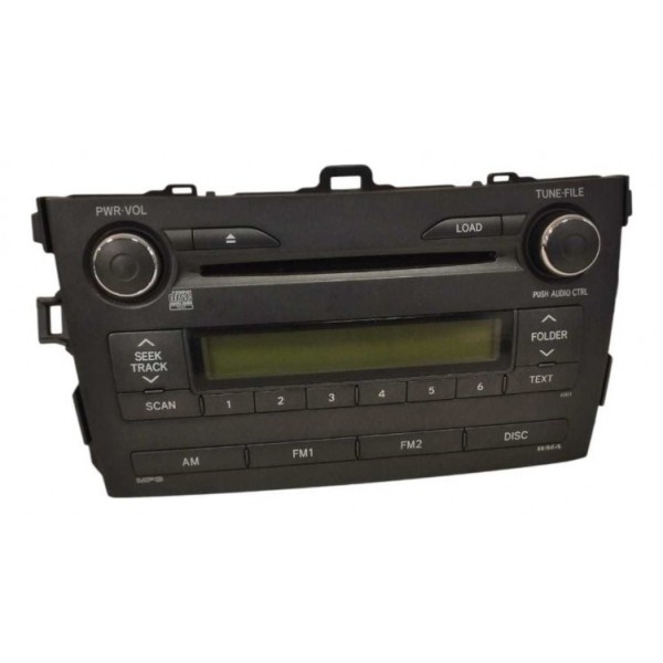 Rádio Som Toyota Corolla Seg 1.8 2010 (usado)
