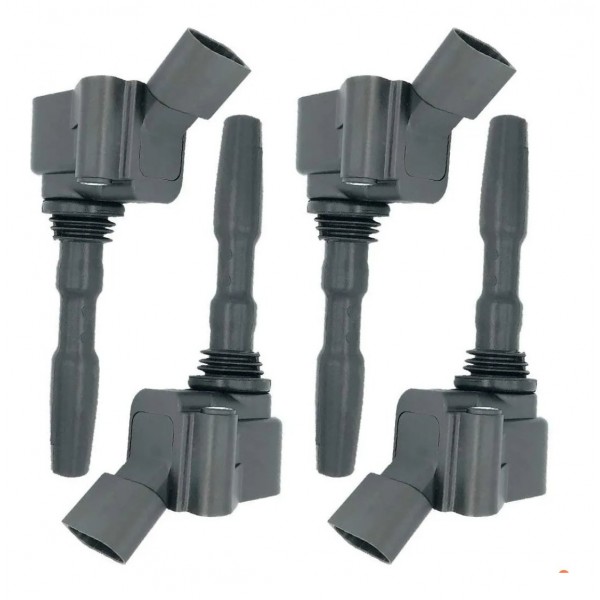 Jogo Bobina Com 4 Vw Fox Gol G6 1.0 2015 A 2018