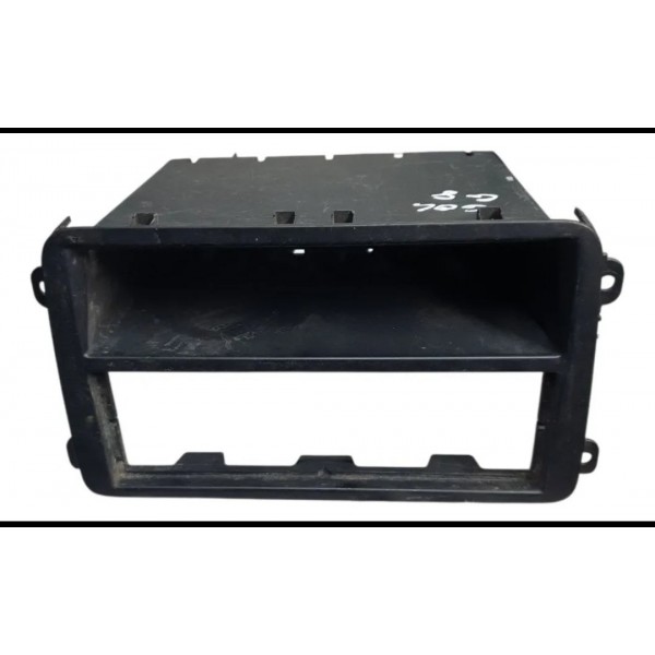 Moldura Central Rádio Vw Gol Saveiro 2017 A 2022