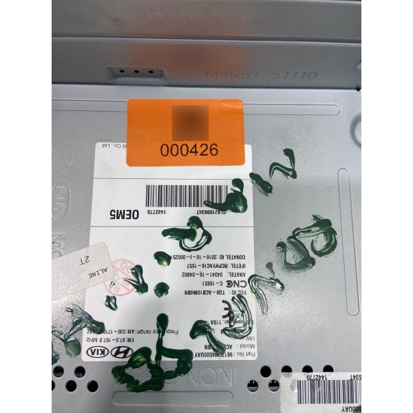 Radio Hyundai Creta Novo Original Com Bluetooth. 2020