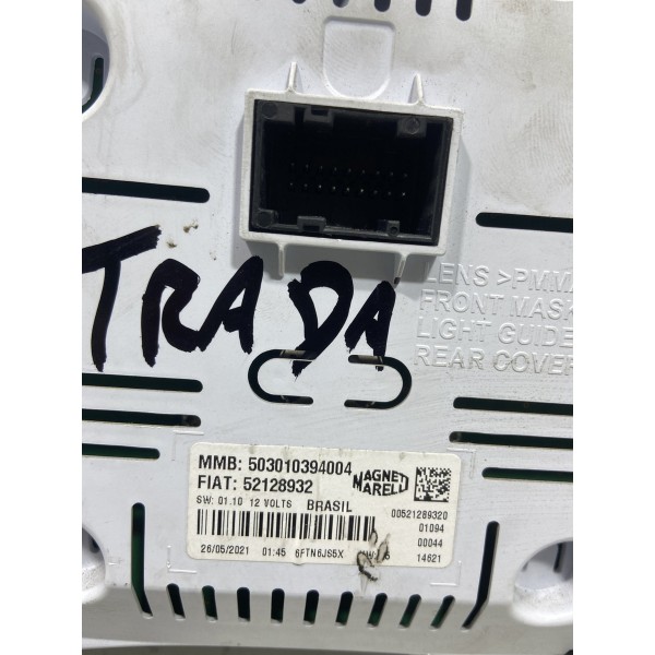 Painel Instrumento Fiat Strada 1.4 2020 2021 2022 2023 Orig