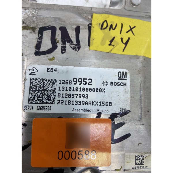 Modulo Central Injecao Motor Onix 1.4 2016 Manual