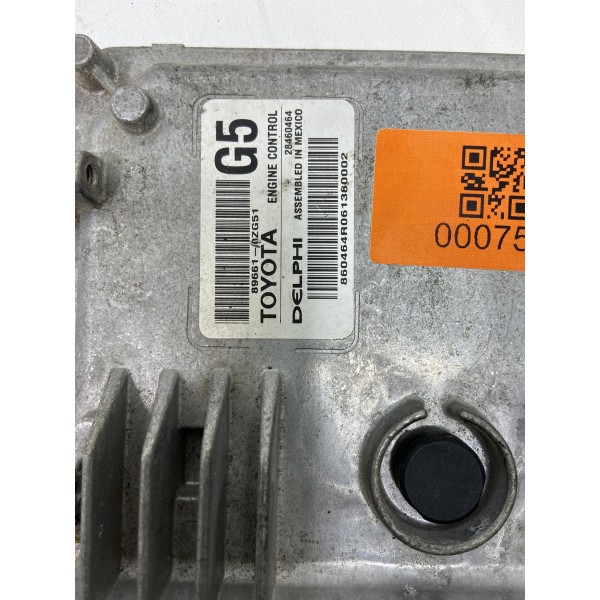 Módulo Injeção Toyota Corolla 2016 Usado 89661-0zg51