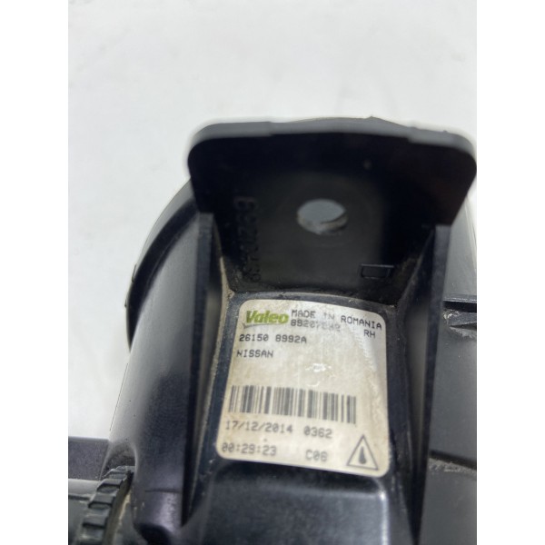 Farol Milha Lado Direito Nissan March 2011 2015 Lado Direito