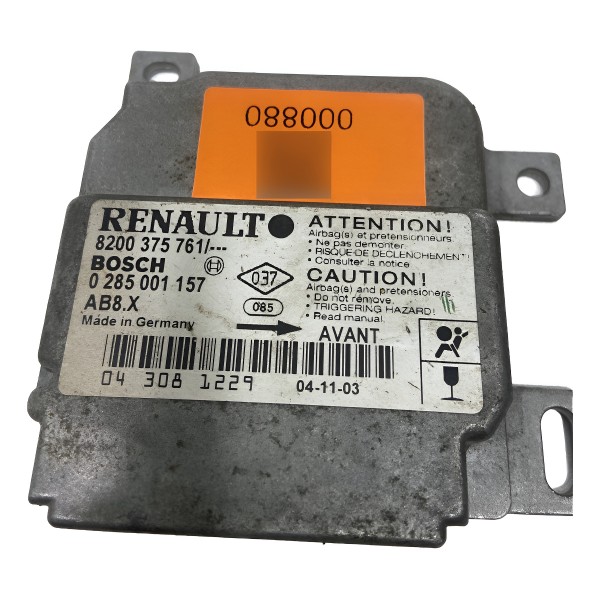 Módulo Central Air Bag Renault Clio Bosch 0285001157