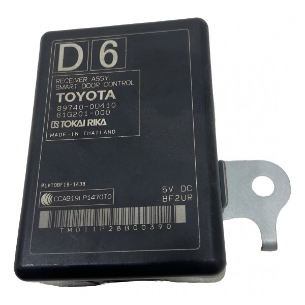 Módulo De Controle 89740-0d410 Toyota Yaris 1.5 Original