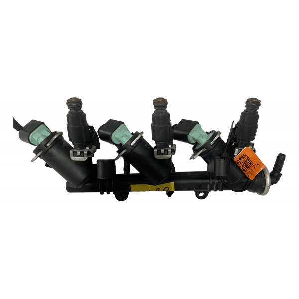 Flauta Bico Injetor Volkswagen Gol 1.0 3 Cilindros G7 Á G8 (