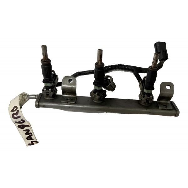 Flauta Bico Injetor E Chicote Renault Kwid 1.0 3cc 2021/22