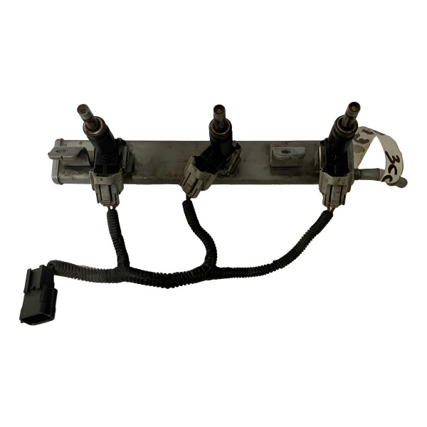 Flauta Bico Injetor E Chicote Renault Kwid 1.0 3cc 2021/22