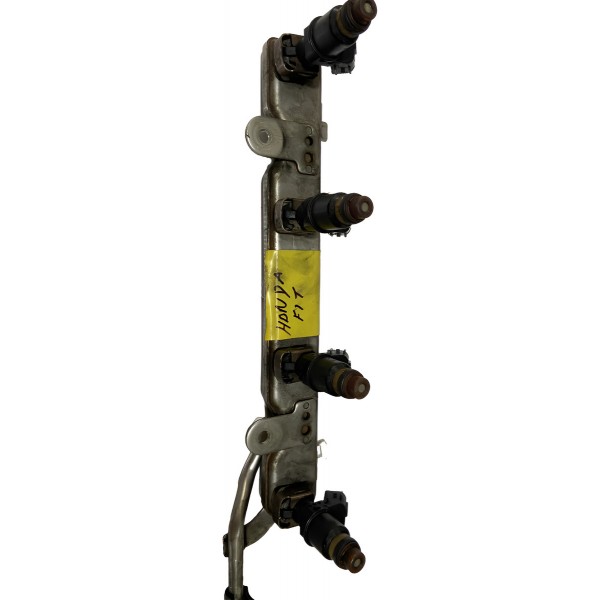 Flauta Combustível C/bicos Injetor Honda Fit 1.4 2009 A 2014